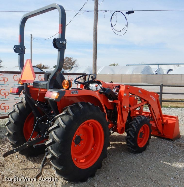 image for item DL6763 2020 Kubota L3901DT  MFWD tractor