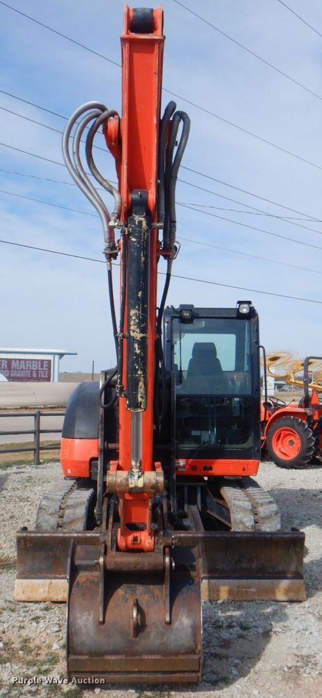 image for item DL6764 2019 Kubota KX080-4SR3A  mini excavator