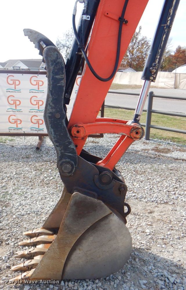 image for item DL6764 2019 Kubota KX080-4SR3A  mini excavator