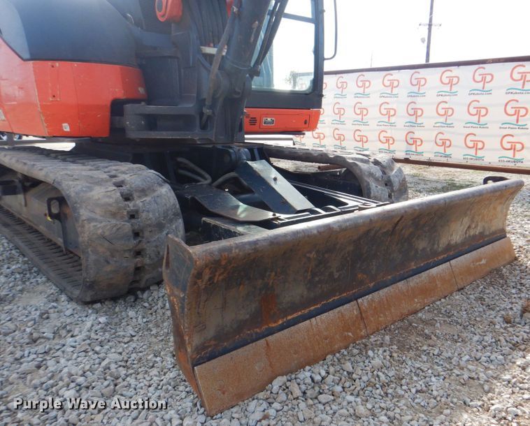 image for item DL6764 2019 Kubota KX080-4SR3A  mini excavator