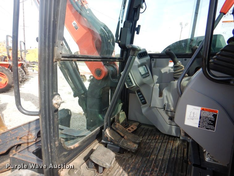 image for item DL6764 2019 Kubota KX080-4SR3A  mini excavator