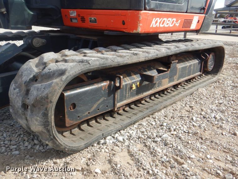 image for item DL6764 2019 Kubota KX080-4SR3A  mini excavator