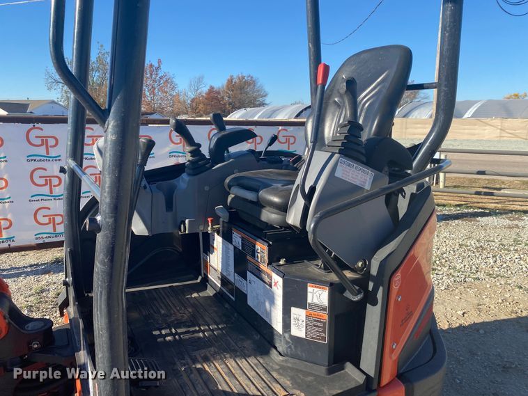 image for item DL6769 2019 Kubota U27-4  mini excavator