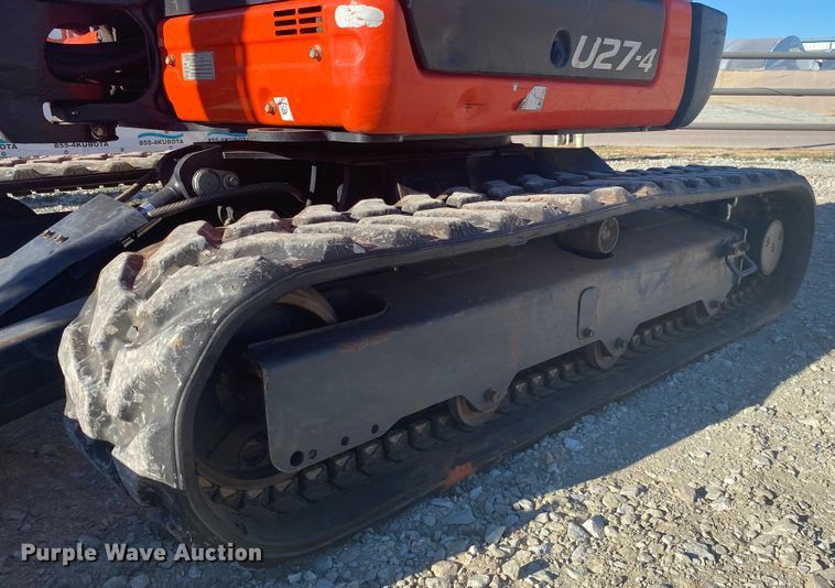 image for item DL6769 2019 Kubota U27-4  mini excavator