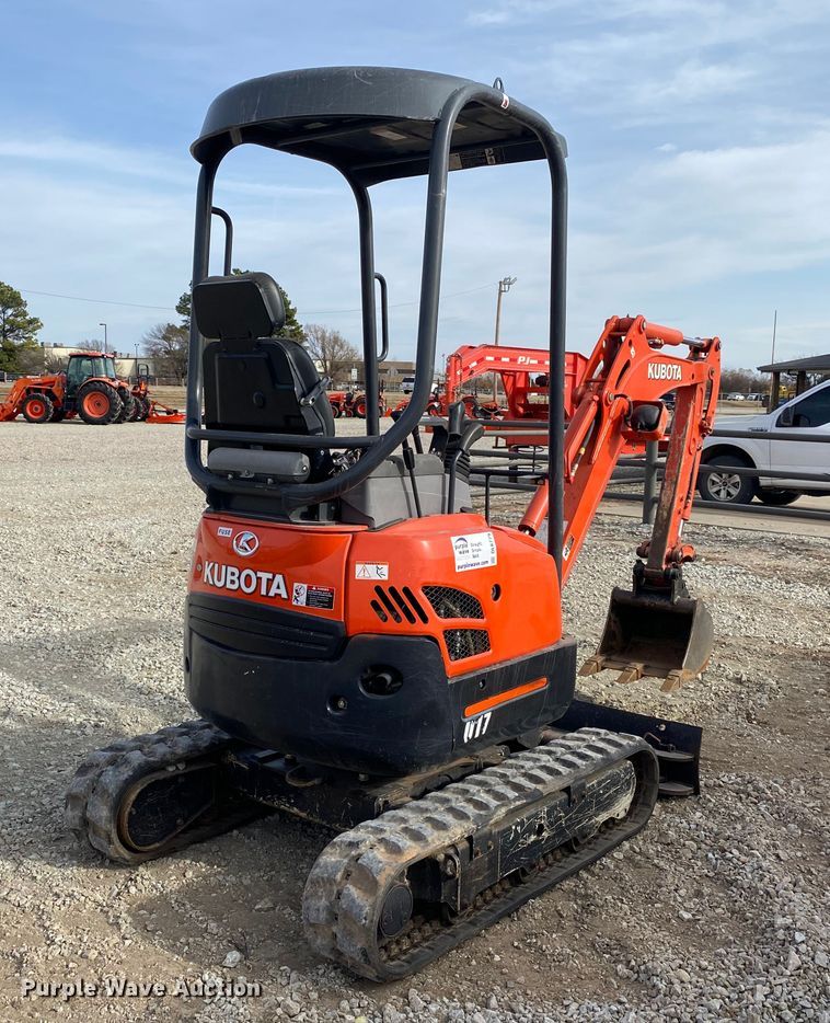 image for item DL6779 Kubota U17  mini excavator