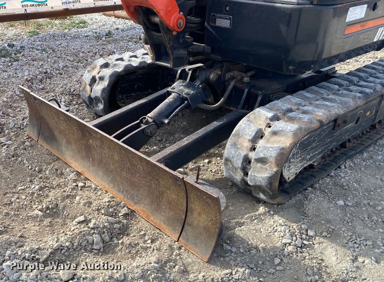 image for item DL6779 Kubota U17  mini excavator