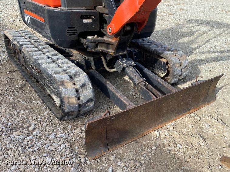 image for item DL6779 Kubota U17  mini excavator