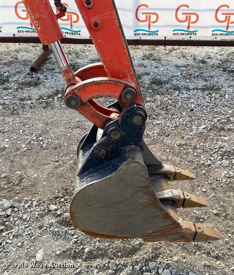 image for item DL6779 Kubota U17  mini excavator