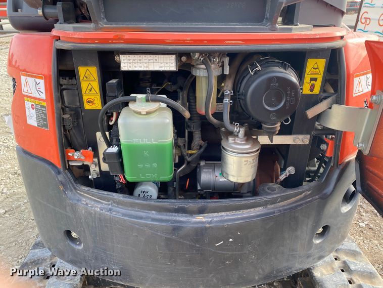 image for item DL6779 Kubota U17  mini excavator