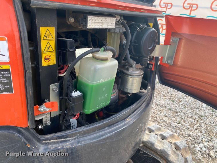 image for item DL6779 Kubota U17  mini excavator