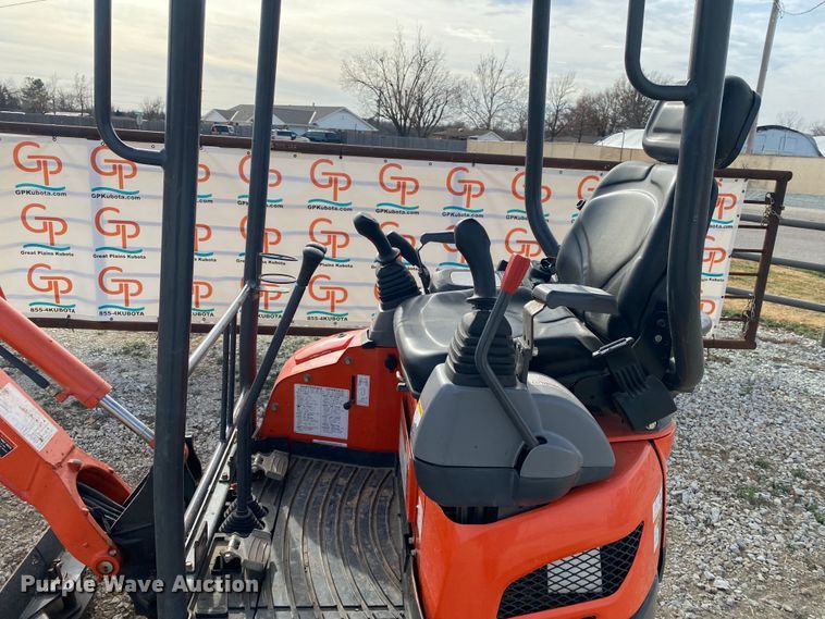 image for item DL6779 Kubota U17  mini excavator