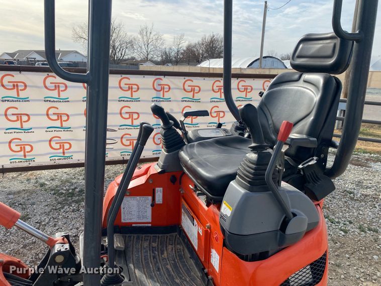 image for item DL6779 Kubota U17  mini excavator