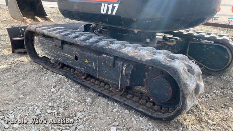 image for item DL6779 Kubota U17  mini excavator