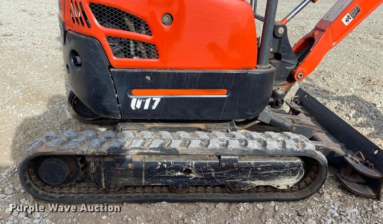 image for item DL6779 Kubota U17  mini excavator