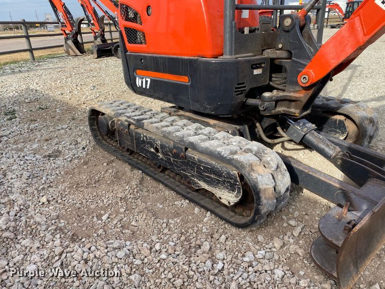 image for item DL6779 Kubota U17  mini excavator