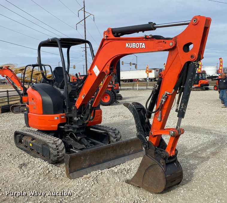 image for item DL6780 Kubota U35-4  mini excavator