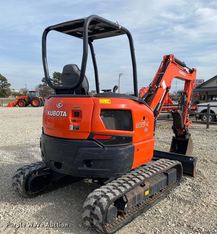 image for item DL6780 Kubota U35-4  mini excavator