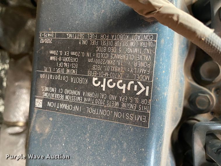 image for item DL6780 Kubota U35-4  mini excavator