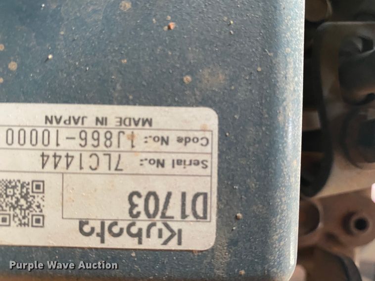 image for item DL6780 Kubota U35-4  mini excavator