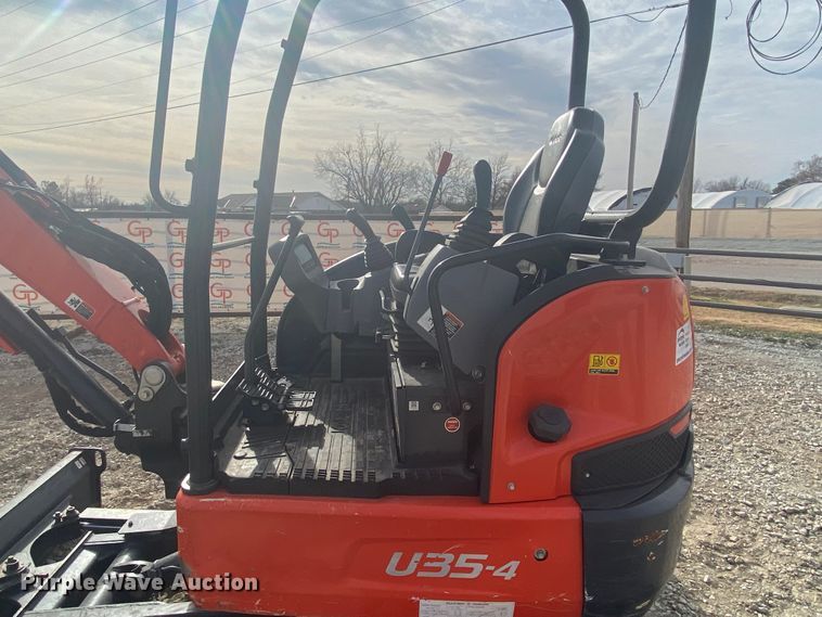 image for item DL6780 Kubota U35-4  mini excavator