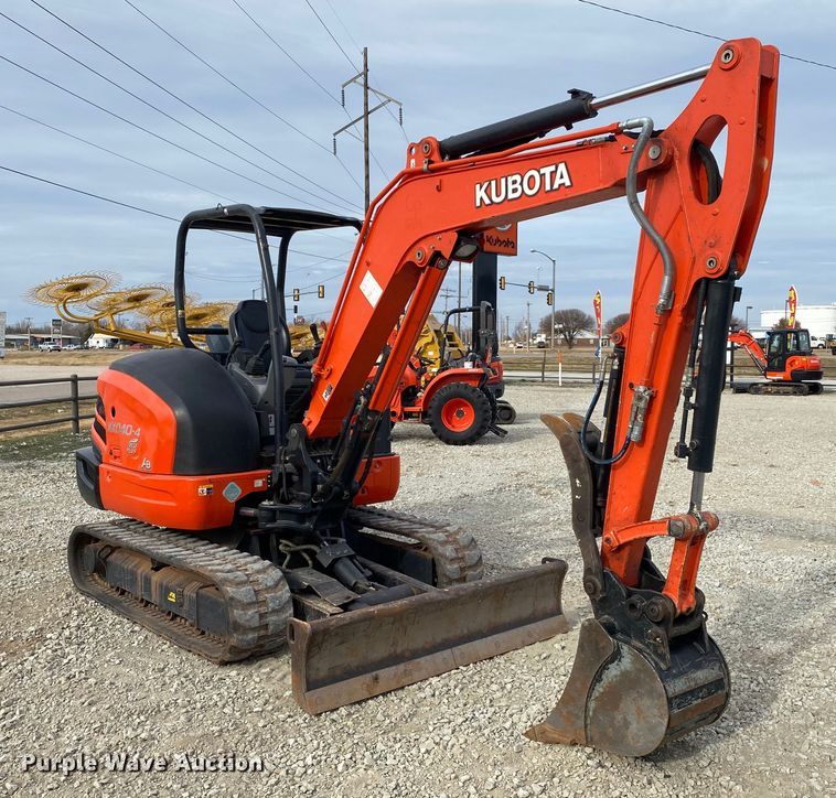 image for item DL6781 Kubota KX040-4  mini excavator
