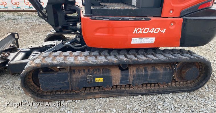 image for item DL6781 Kubota KX040-4  mini excavator