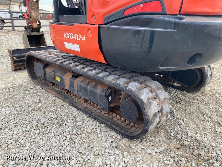 image for item DL6781 Kubota KX040-4  mini excavator
