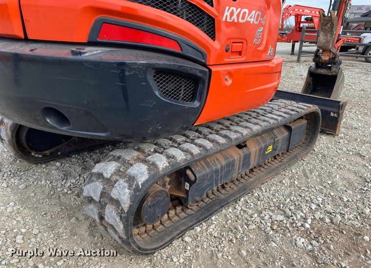 image for item DL6781 Kubota KX040-4  mini excavator