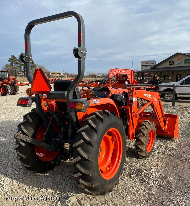 image for item DL6789 2020 Kubota L3901DT  MFWD tractor