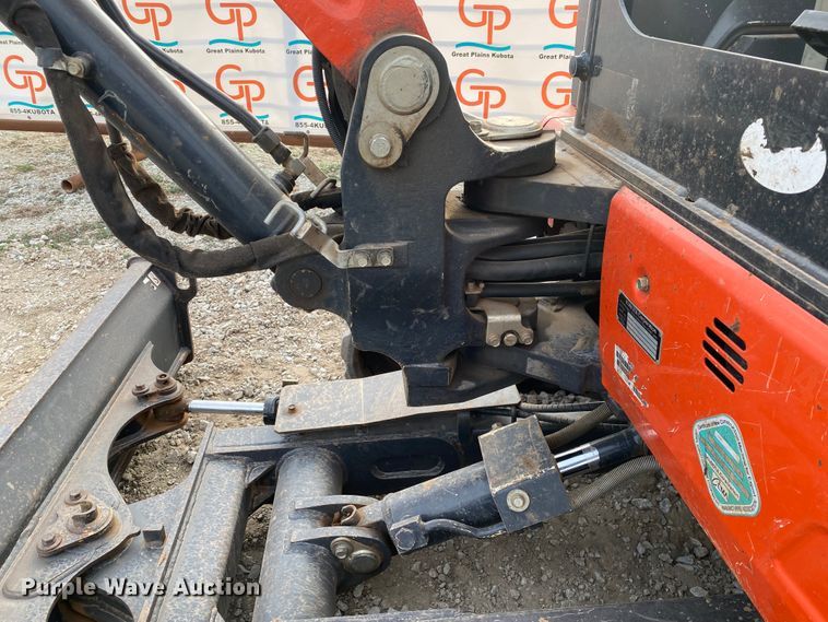 image for item DL6790 2018 Kubota U35-4  mini excavator