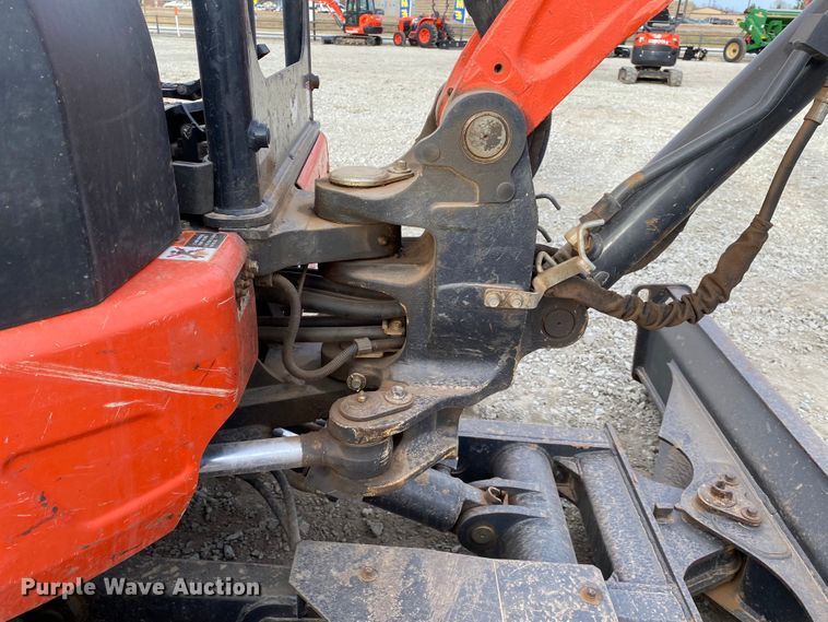 image for item DL6790 2018 Kubota U35-4  mini excavator