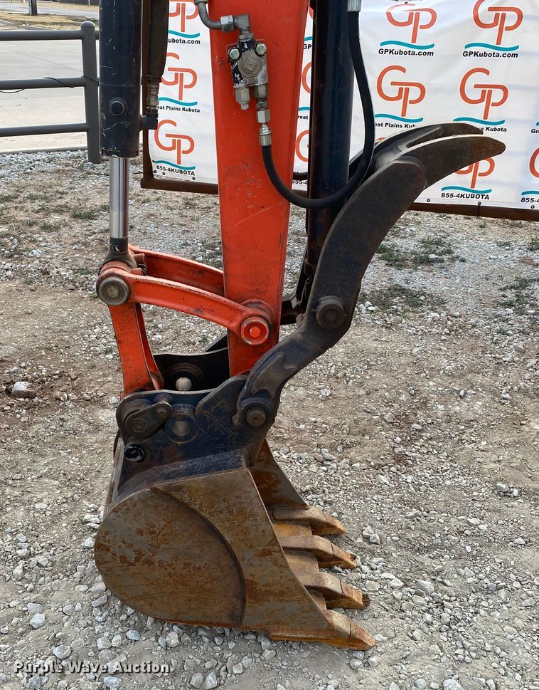 image for item DL6790 2018 Kubota U35-4  mini excavator