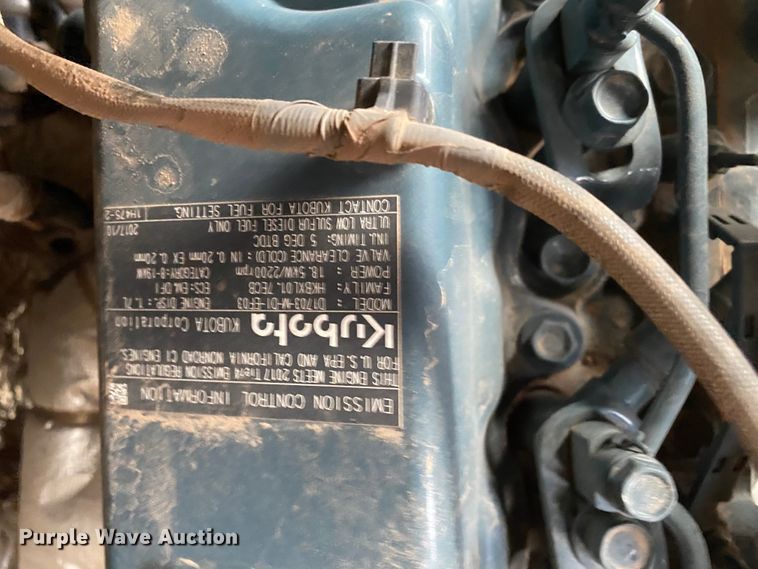 image for item DL6790 2018 Kubota U35-4  mini excavator