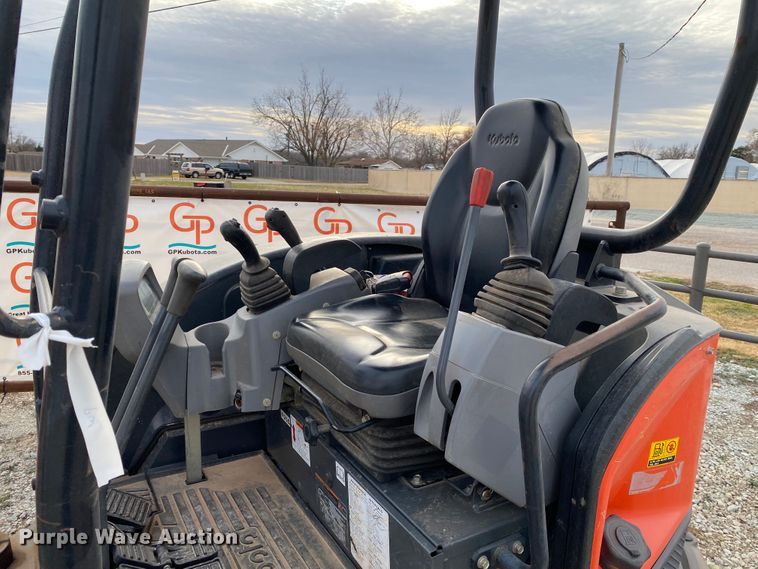 image for item DL6790 2018 Kubota U35-4  mini excavator
