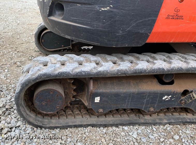 image for item DL6790 2018 Kubota U35-4  mini excavator