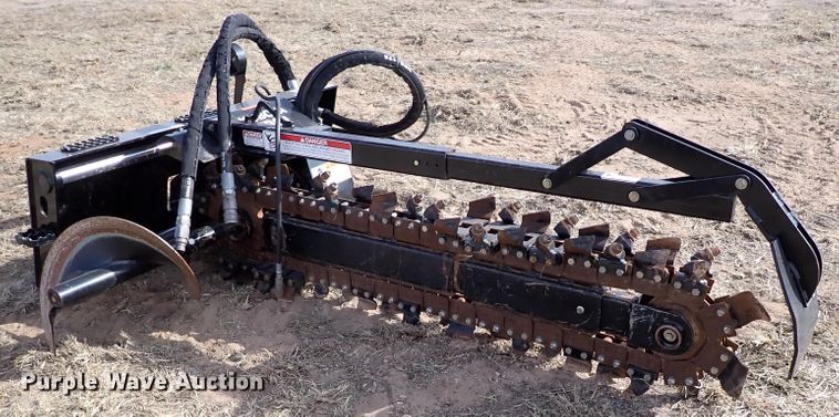 image for item IC9694 Kubota TR60 skid steer trencher