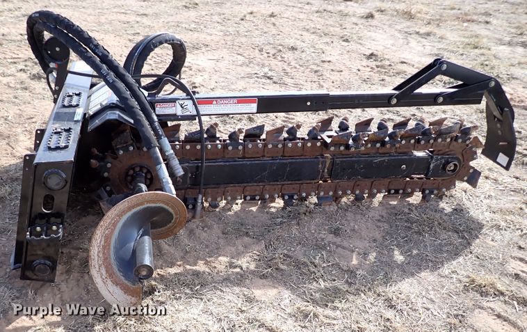 image for item IC9694 Kubota TR60 skid steer trencher