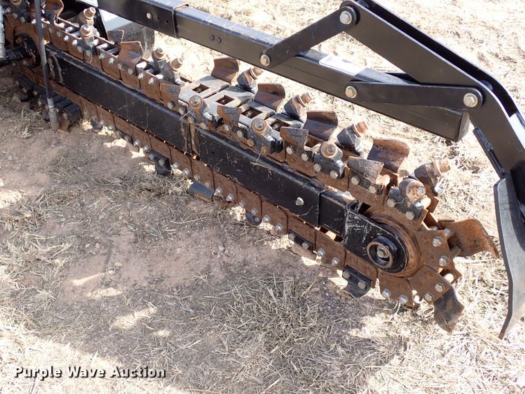 image for item IC9694 Kubota TR60 skid steer trencher