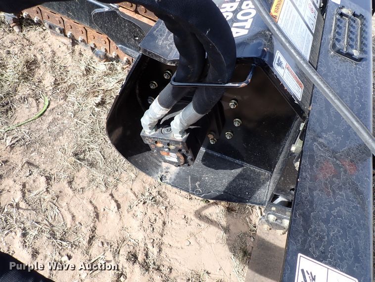 image for item IC9694 Kubota TR60 skid steer trencher