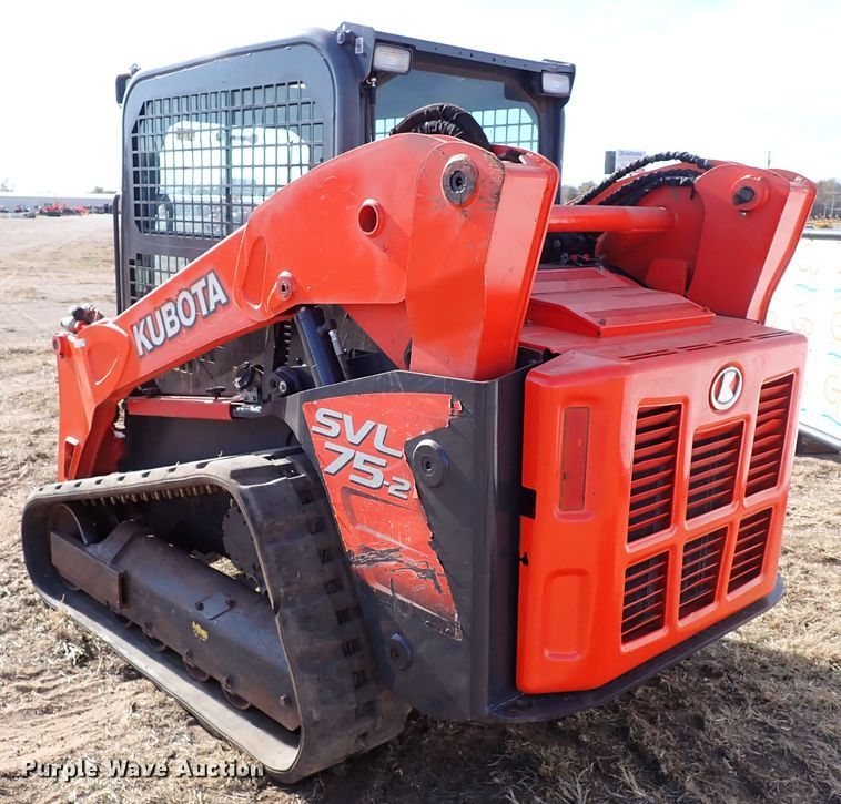 image for item IC9701 2019 Kubota SVL75-2  tracked skid steer loader