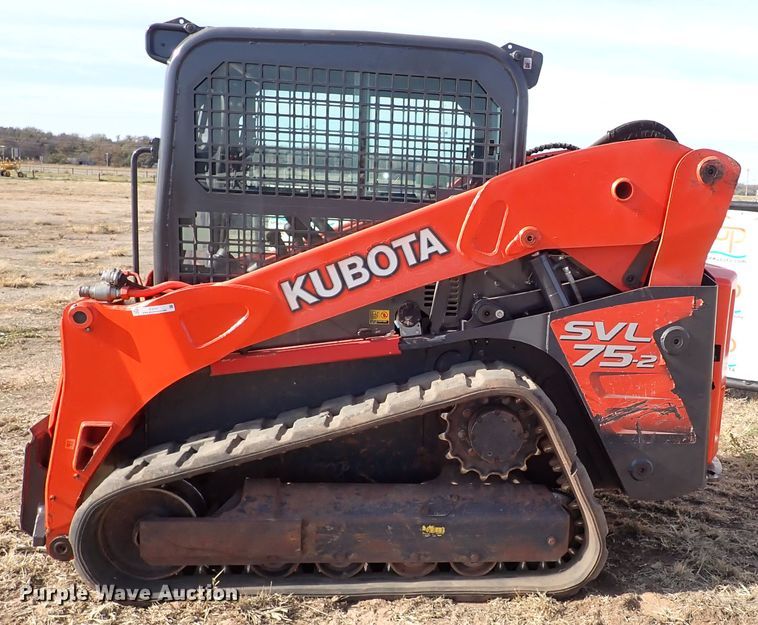 image for item IC9701 2019 Kubota SVL75-2  tracked skid steer loader