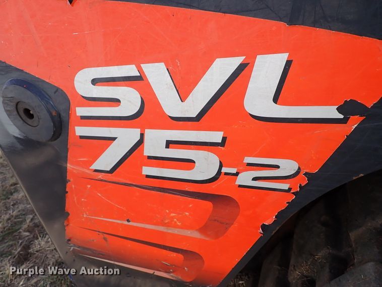 image for item IC9701 2019 Kubota SVL75-2  tracked skid steer loader