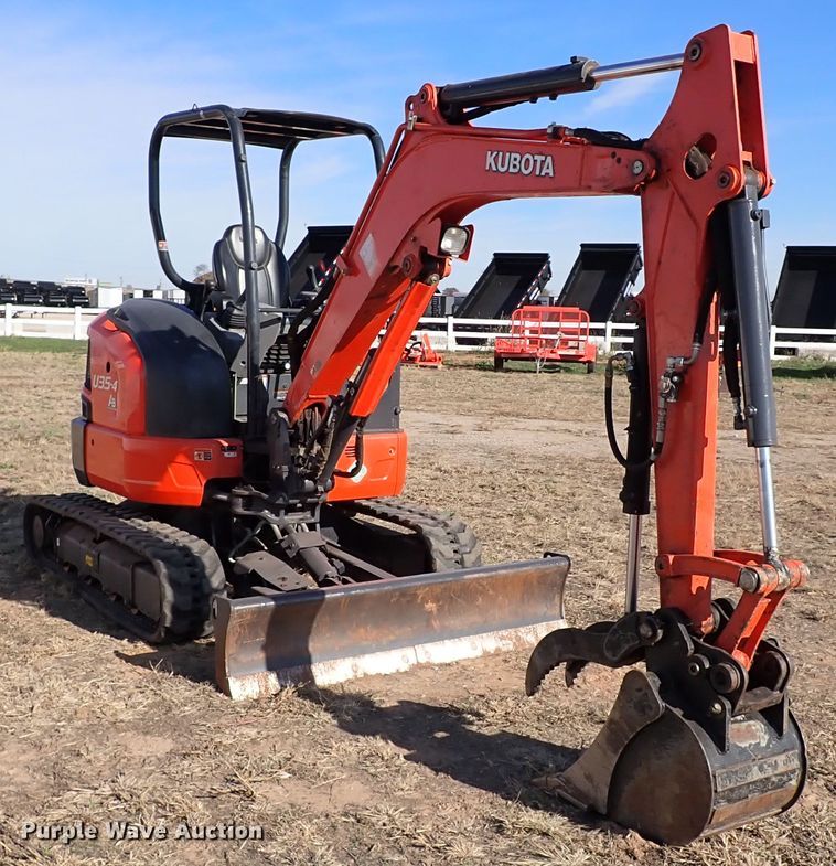 image for item IC9702 2020 Kubota U35-4  mini excavator