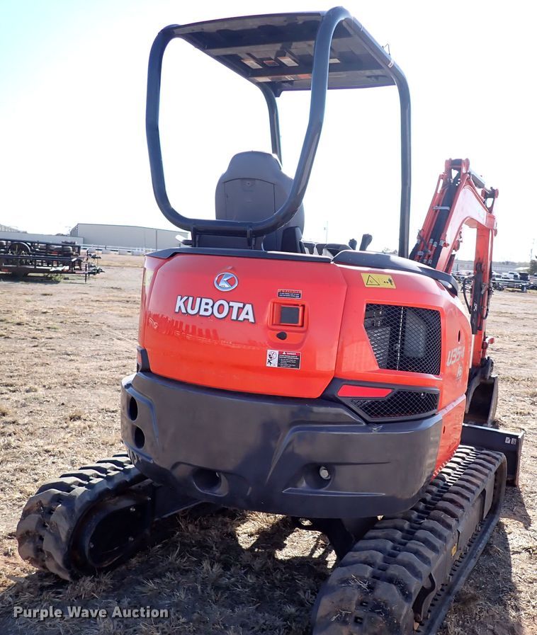 image for item IC9702 2020 Kubota U35-4  mini excavator