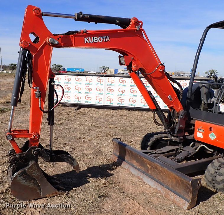 image for item IC9702 2020 Kubota U35-4  mini excavator