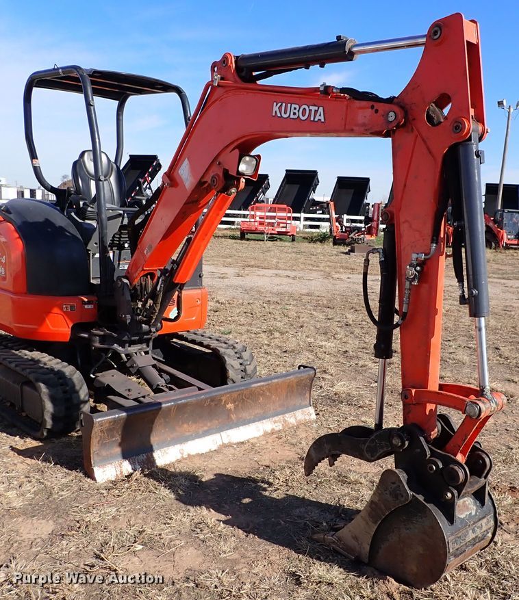 image for item IC9702 2020 Kubota U35-4  mini excavator