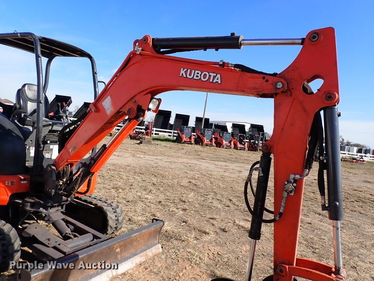 image for item IC9702 2020 Kubota U35-4  mini excavator