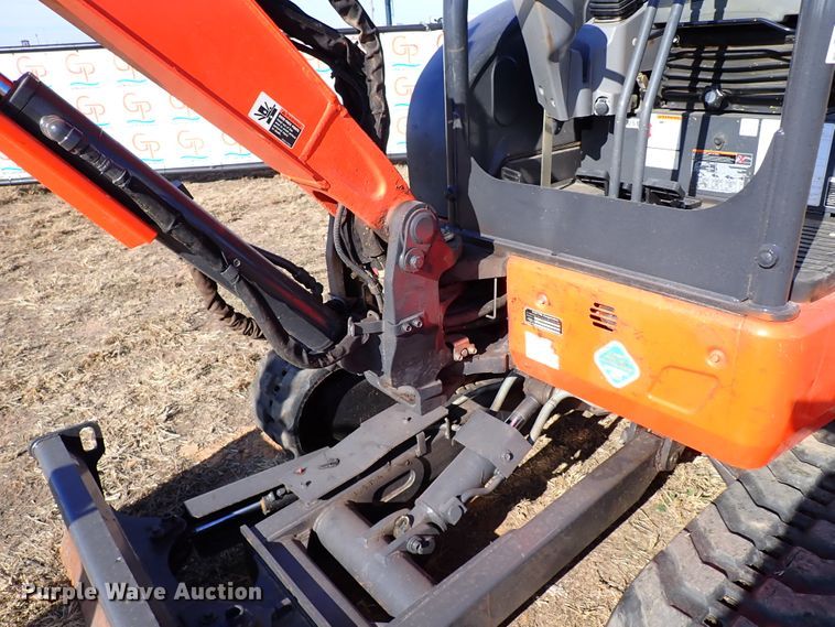 image for item IC9702 2020 Kubota U35-4  mini excavator