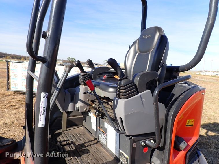 image for item IC9702 2020 Kubota U35-4  mini excavator