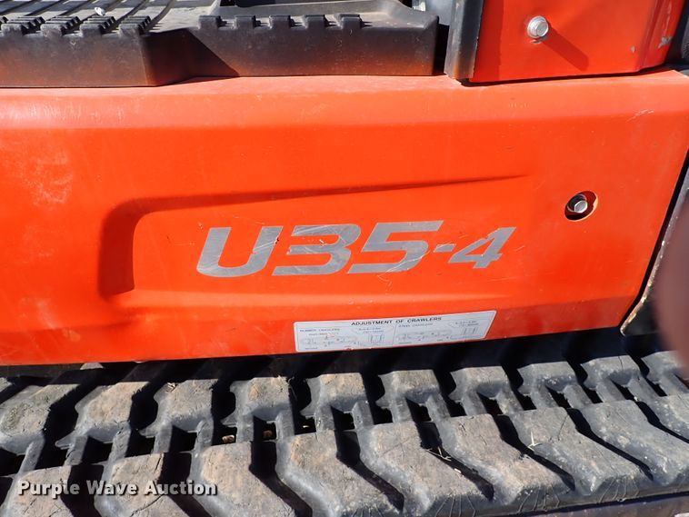 image for item IC9702 2020 Kubota U35-4  mini excavator